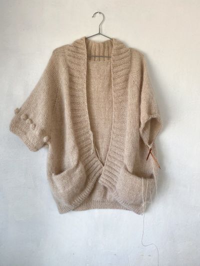 Knitting pattern for Monday midi cardigan
