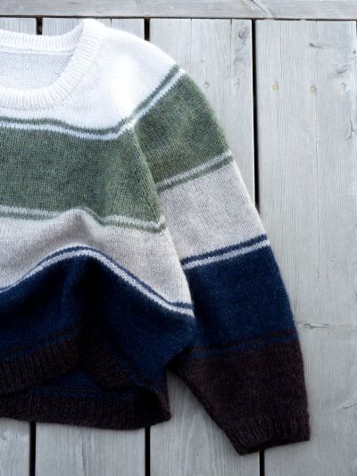 Knitting pattern for the Ruke Zuzu sweater
