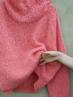 MO Mohair knitting pattern – top-down chunky raglan sweater