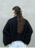 Back view Good Night sweater Ruke knitting pattern