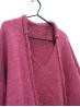 V-neck Ruke Good Night sweater pattern close-up