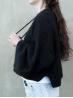 Side slits Ruke Good Night knitting pattern sweater