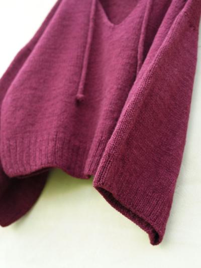 Oversized fit Ruke Good Night knitting pattern sweater