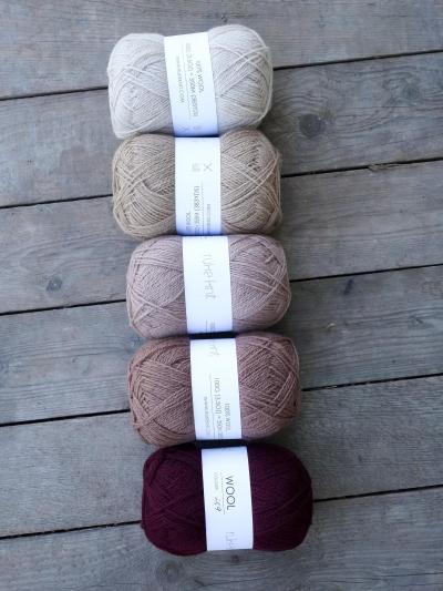 Lithuanian 100% Wool Yarn – Camel Sport 2 Ply