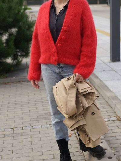 Ruke Solid cardigan – knitting pattern (PDF)