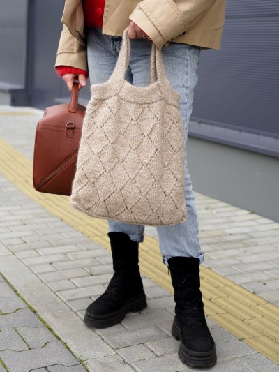 Grandma Felted Bag – knitting pattern (PDF)