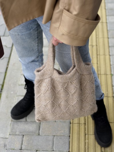 Grandma Felted Bag – knitting pattern (PDF)