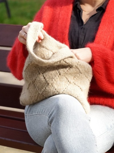 Grandma Felted Bag – knitting pattern (PDF)