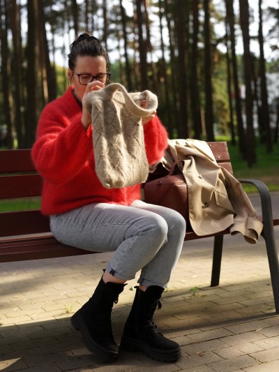 Grandma Felted Bag – knitting pattern (PDF)