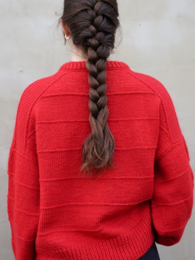 Ruke Scarlet sweater – knitting pattern (PDF)