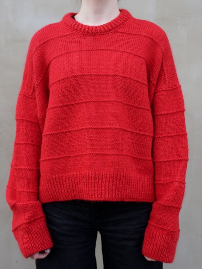 Ruke Scarlet sweater – knitting pattern (PDF)