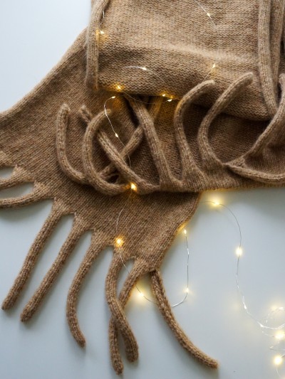 Ruke Fingers Scarf – knitting pattern (PDF)