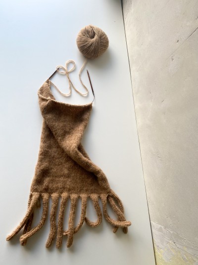 Ruke Fingers Scarf – knitting pattern (PDF)