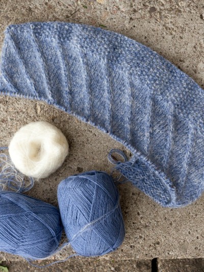 Ruke knit wool yarn, 100 g / 350 m - 3.5 oz / 383 yds, sport weight