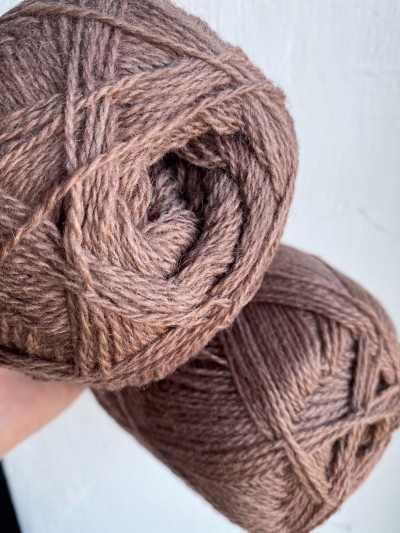 Ruke knit wool yarn, 100 g / 350 m - 3.5 oz / 383 yds, sport weight