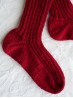 Ruke Weekend Socks knitting pattern heel detail with German short rows
