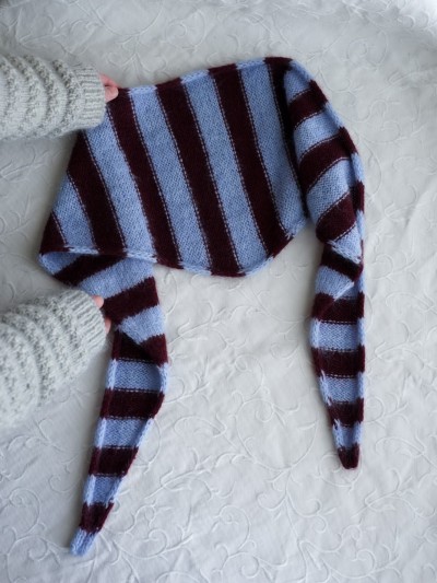 Ruke Weekend Headscarf knitting pattern (PDF)