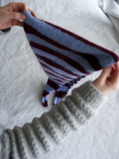 Ruke Weekend Headscarf knitting pattern (PDF)
