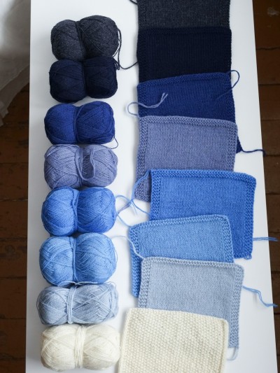 Ruke knit wool yarn, 100 g / 350 m - 3.5 oz / 383 yds, sport weight