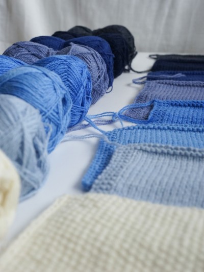 Ruke knit wool yarn, 100 g / 350 m - 3.5 oz / 383 yds, sport weight