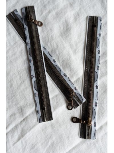 Zipper khaki 20 cm