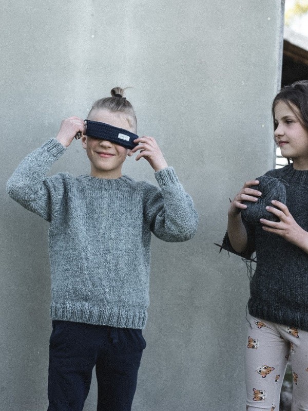 Ruke Twins Sweater Knitting Pattern – Crew Neck, Raglan