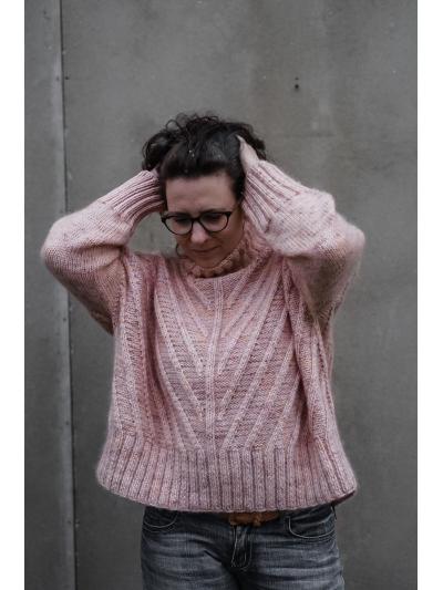 Fishbone Sweater – knitting pattern (PDF)