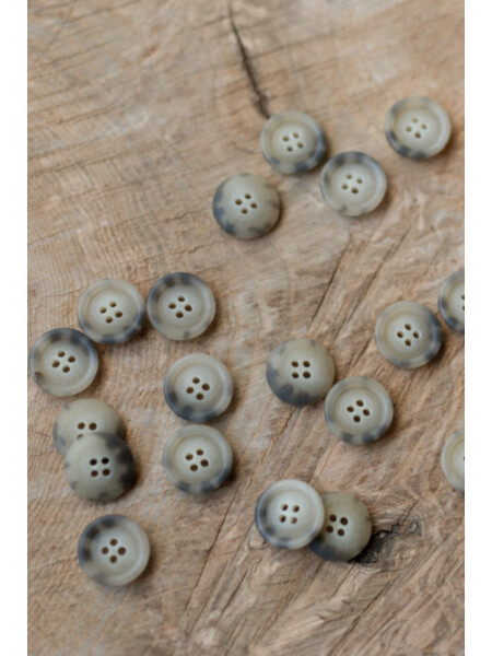 Recycled paper buttons GOTS 20 mm