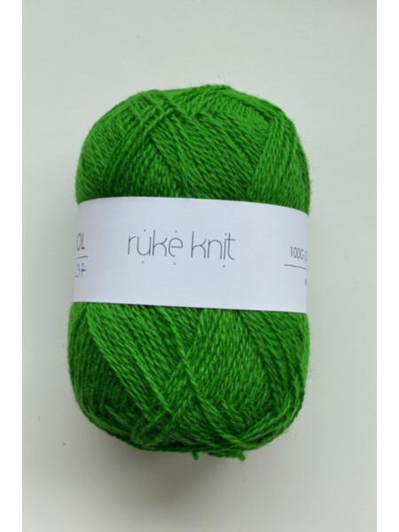 Ruke knit Wool yarn - Jelly green (237), 100g