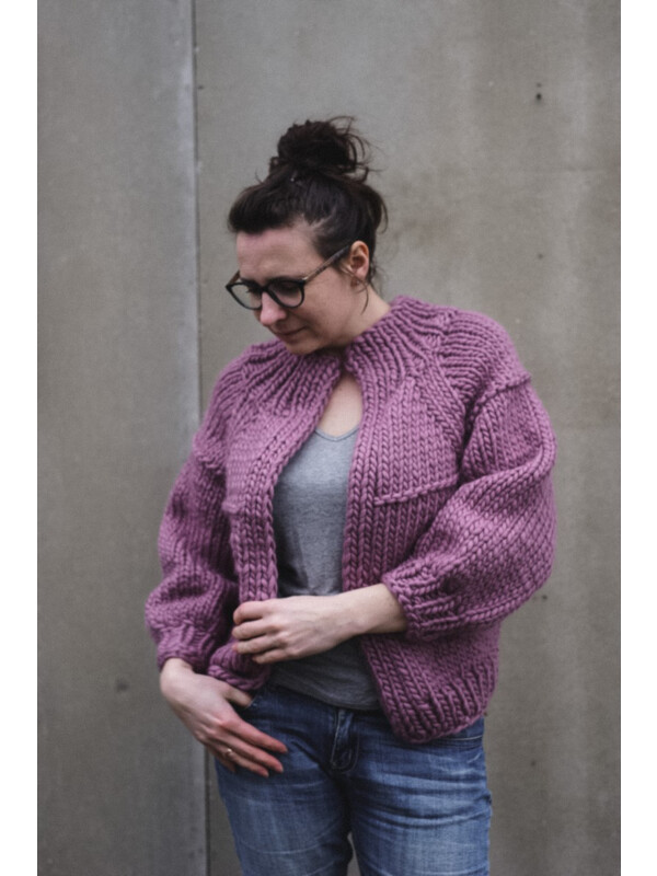 Cool jacket pattern by Ruke knit