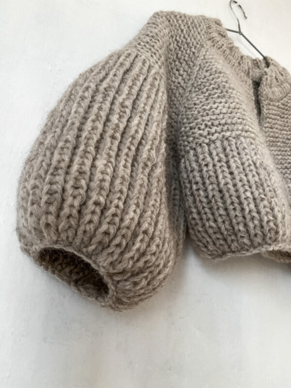 Ruke knit Grey sheep jacket knitting pattern