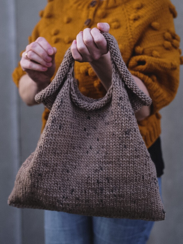 Pattern for Knitted market bag 
