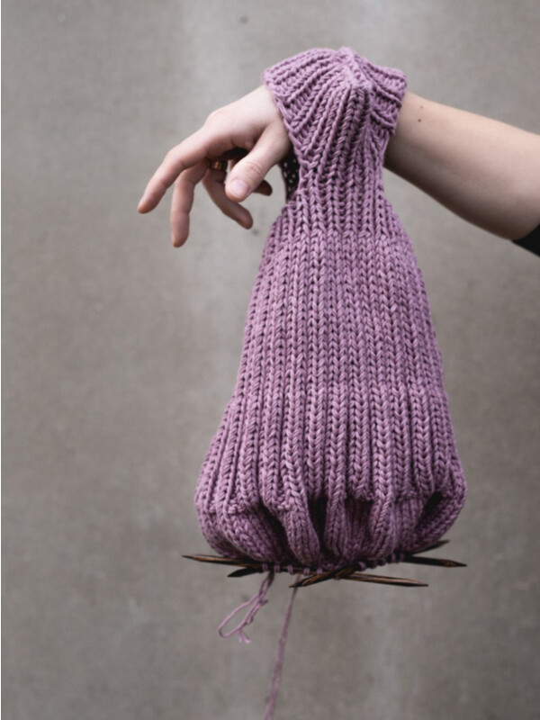 Market bag Onion knitting pattern