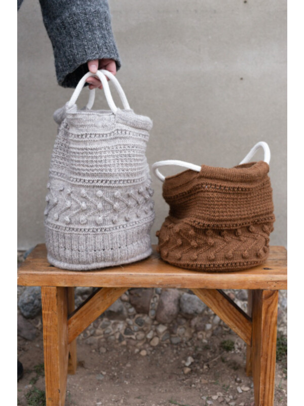 Ruke project bag knitting pattern
